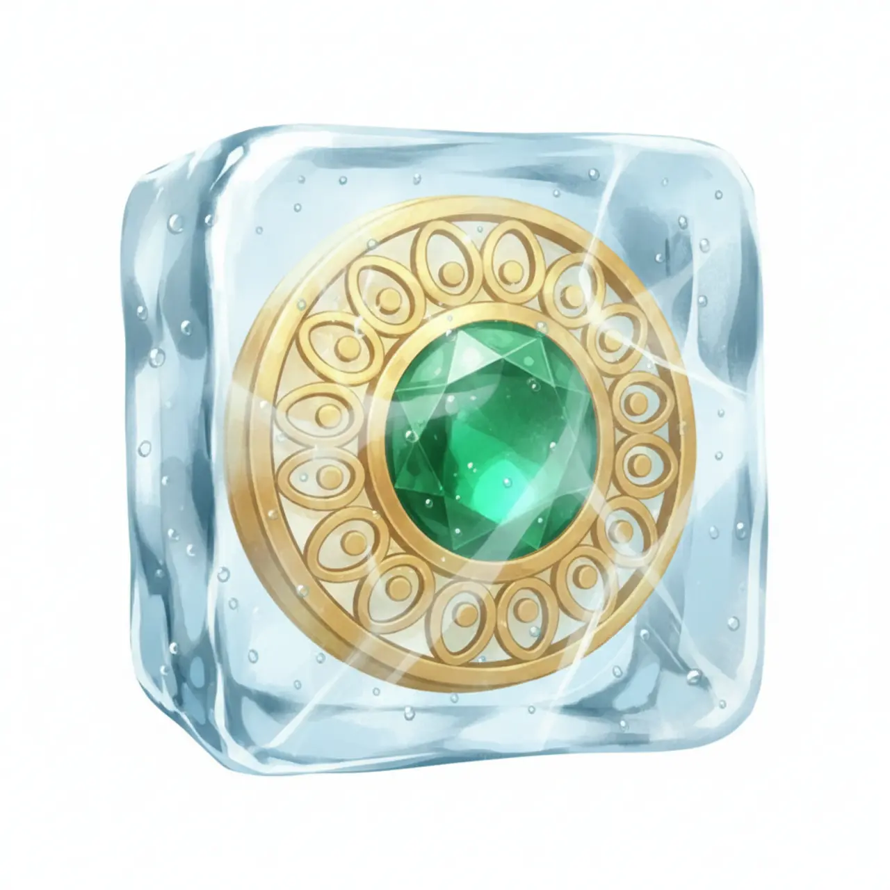 Gefrorenes Amulett